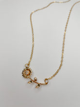 Load image into Gallery viewer, Sunflower necklace
