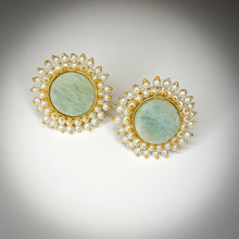 Load image into Gallery viewer, Druzy sunflower
