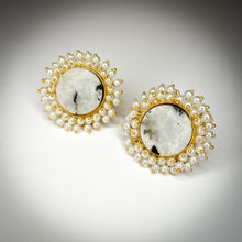 Load image into Gallery viewer, Druzy sunflower
