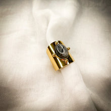 Load image into Gallery viewer, Cuffed compass ring
